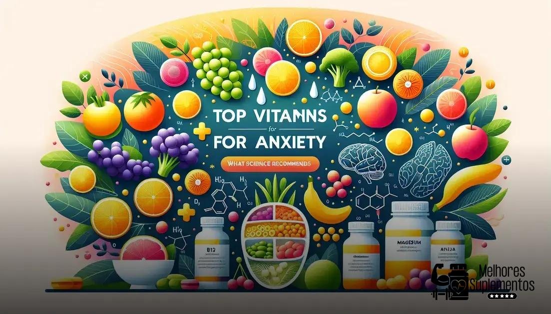 vitaminas para ansiedade