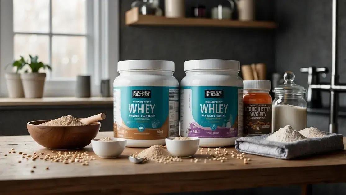 Como escolher o melhor whey protein para ganhar massa muscular