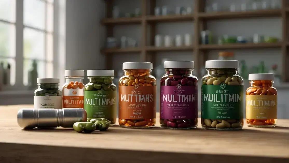 Melhores multivitamínicos para homens em 2025