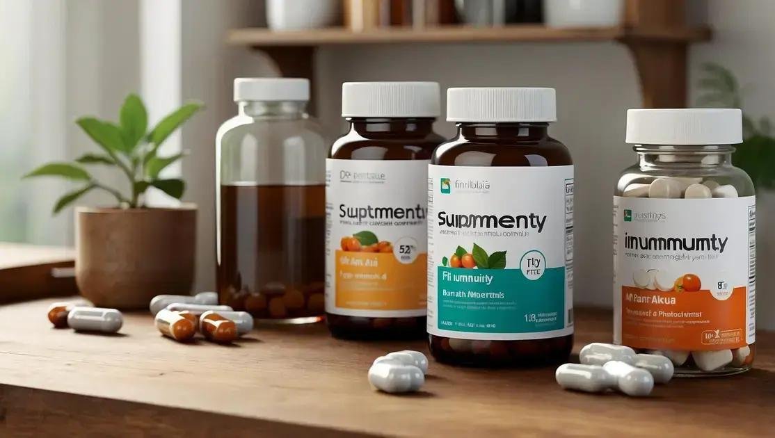 Suplementos para imunidade: o que realmente funciona?