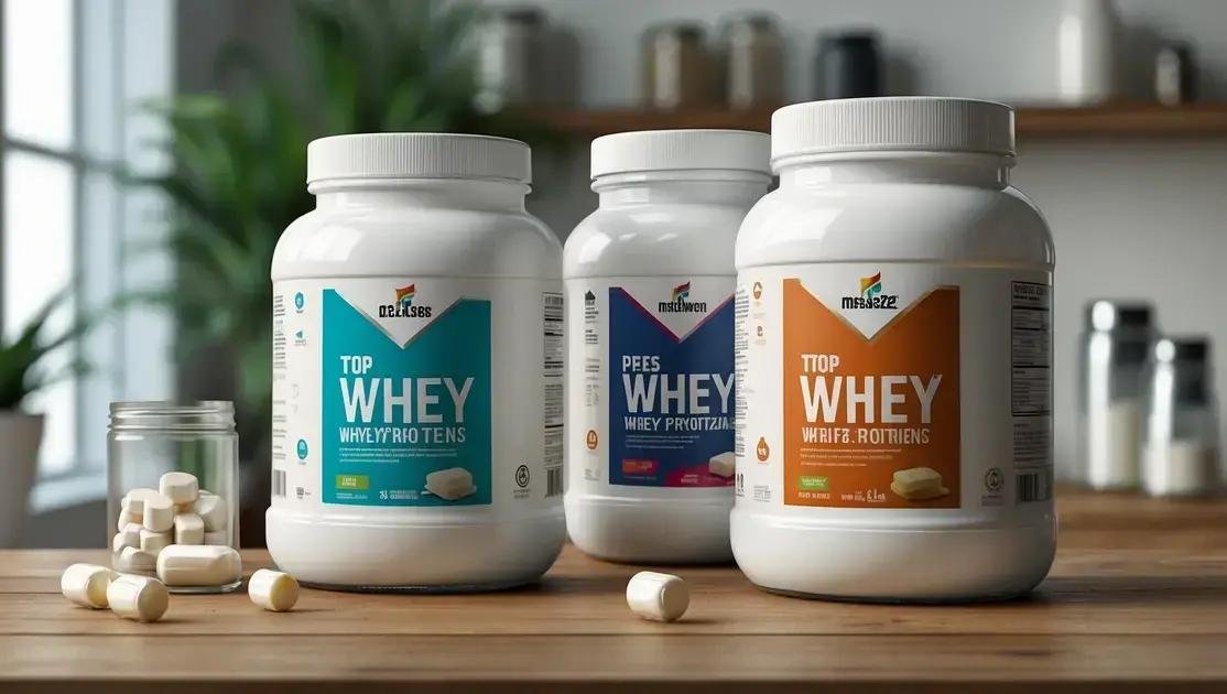 Top 5 Whey Protein custo-benefício vendidos na Amazon