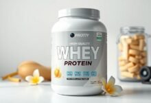 100% Pure Whey (900g) - Nova Fórmula, Baunilha