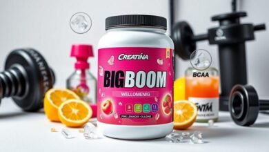 Creatina - BIGBOOM - 100% Pura 300G. A única 3 em 1 | Colágeno, BCAA + Creatina Monohidratada