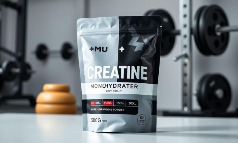 Mu Creatina Monohidratada 100% Pura s/Sabor - Refil 500g