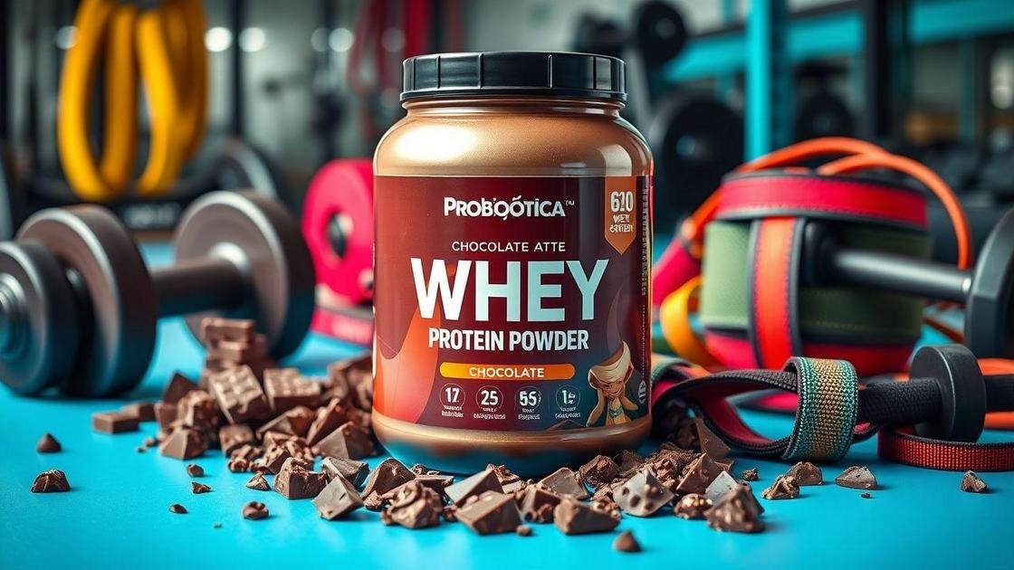 Probiótica 100% Pure Whey Nova Fórmula - 900G Chocolate