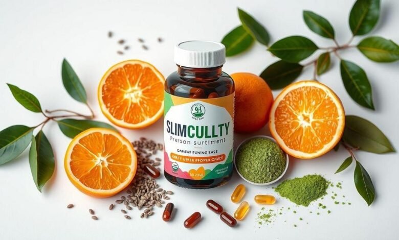 SLIMSCULPTY Suplemento vitamínico + Cromo + Spirulina + Laranja Moro + Chia + Cafeína + Vitamina B12