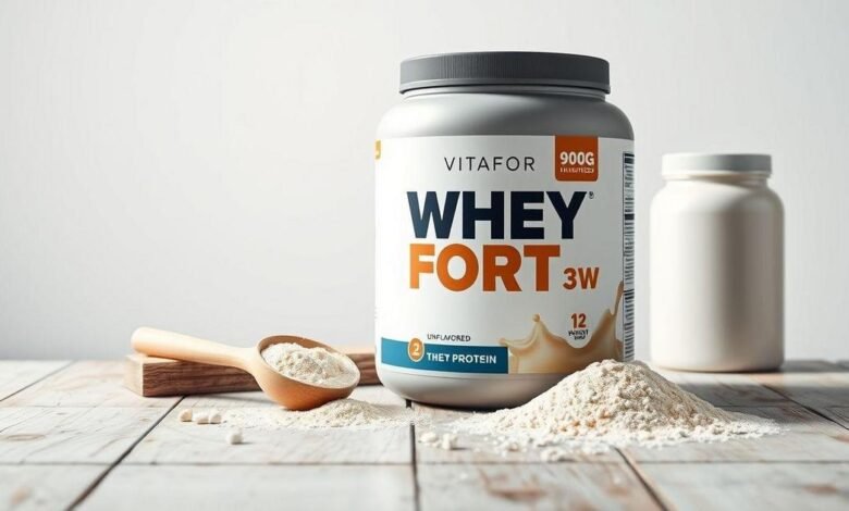 Vitafor - Whey Fort 3W - 900g - Neutro