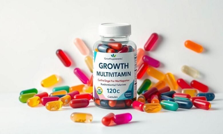 MULTIVITAMÍNICO GROWTH Supplements - 120 Cápsulas