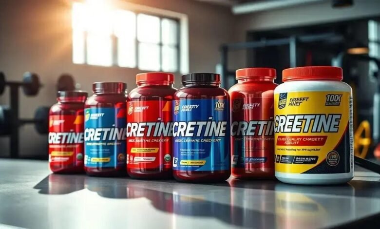 Os 5 melhores suplementos de creatina para otimizar seus treinos