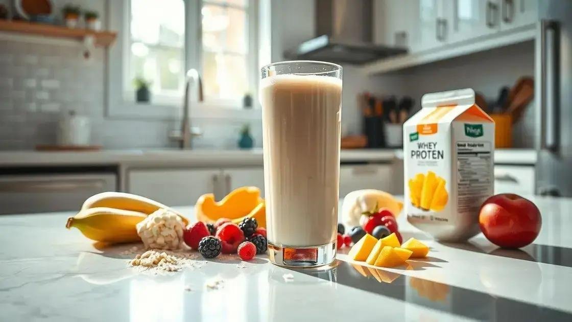 Prós e contras do whey protein: tudo que você precisa saber