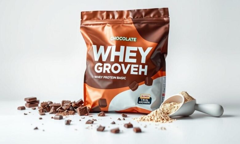 Whey Growth Whey Protein Basic 1kg Original - (Chocolate)